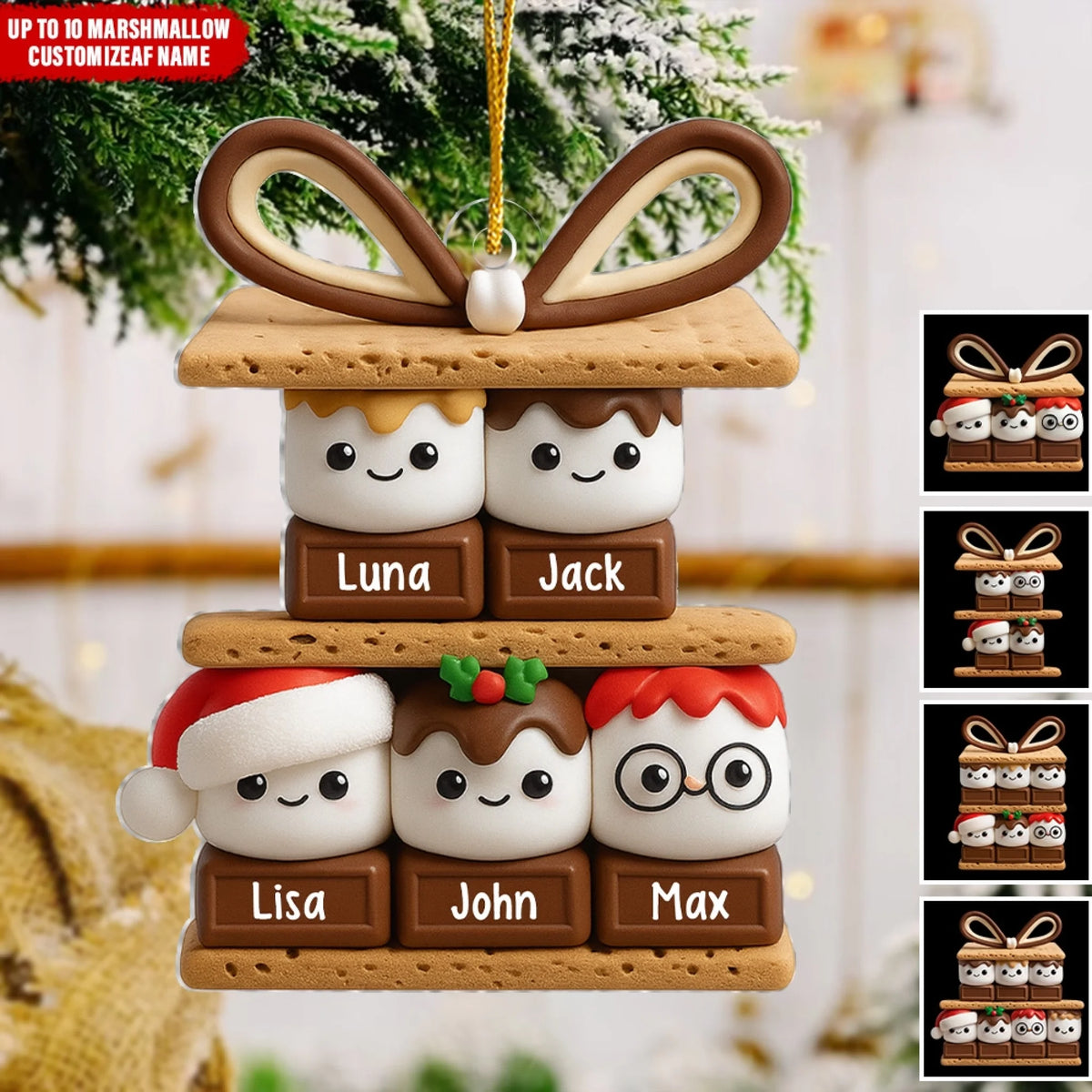 S’mores Family With Name mk ads