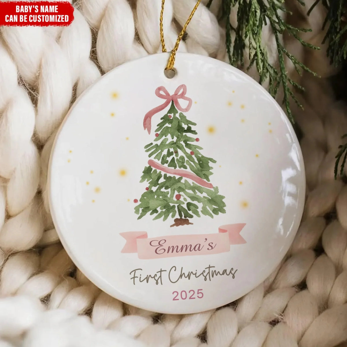 Our Sweet Baby’s First Christmas mk ads