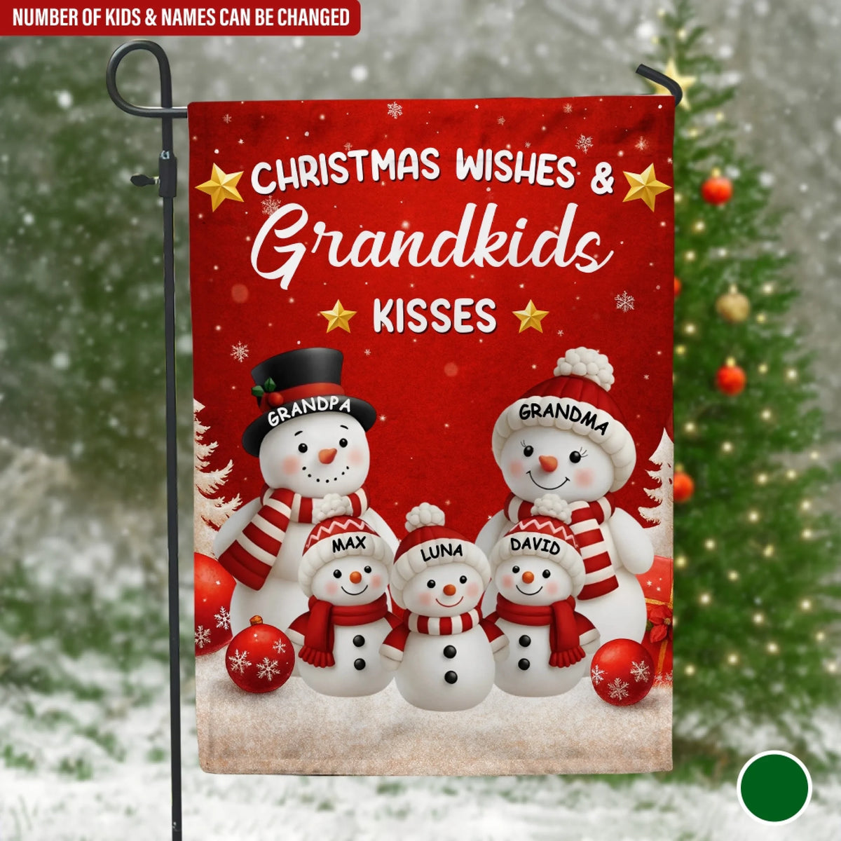 Christmas Wishes & Grandkids Kisses mk ads
