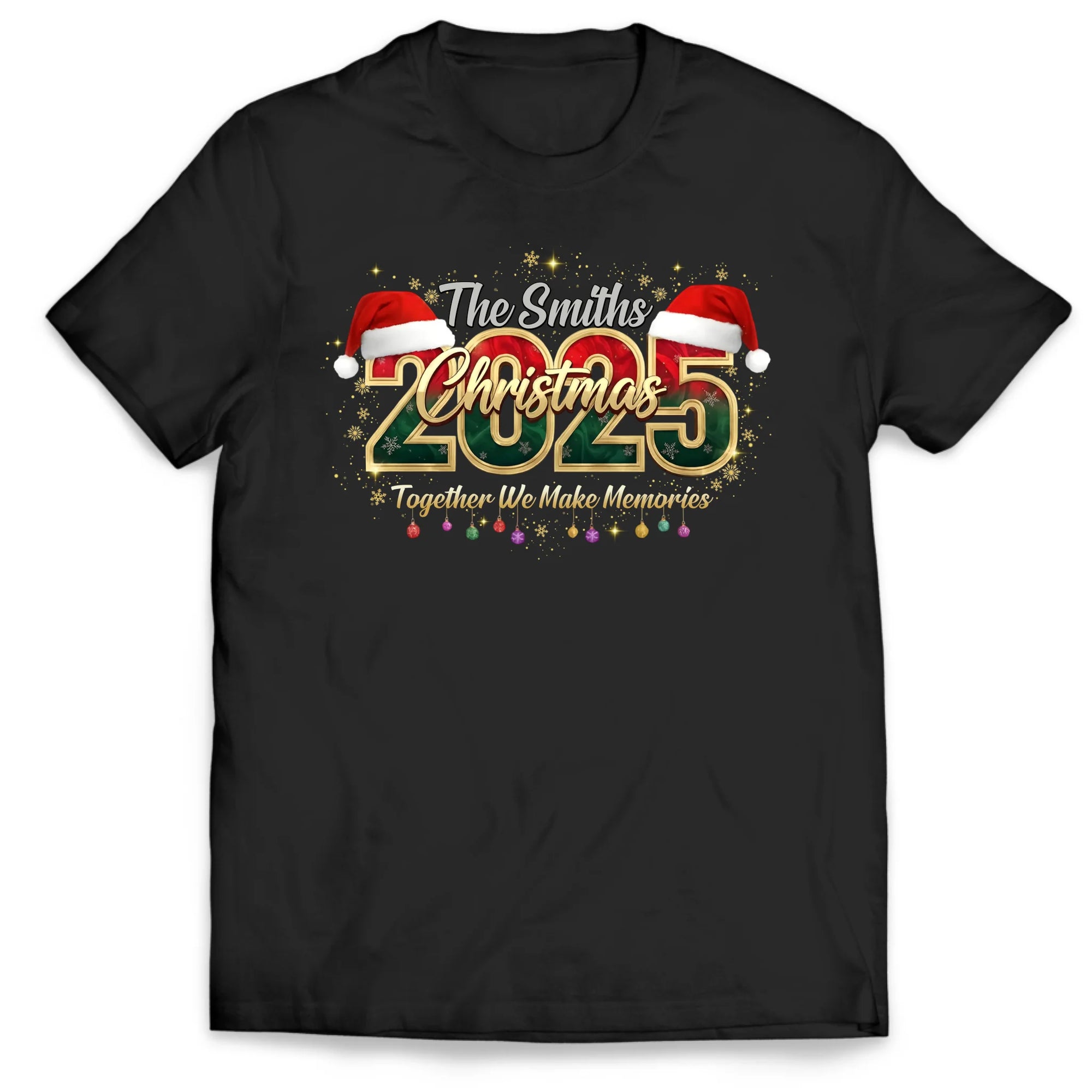 Make Memories Together At This Christmas - Personalized T-shirt, Matching T-shirt For Family, Gift For Family Member