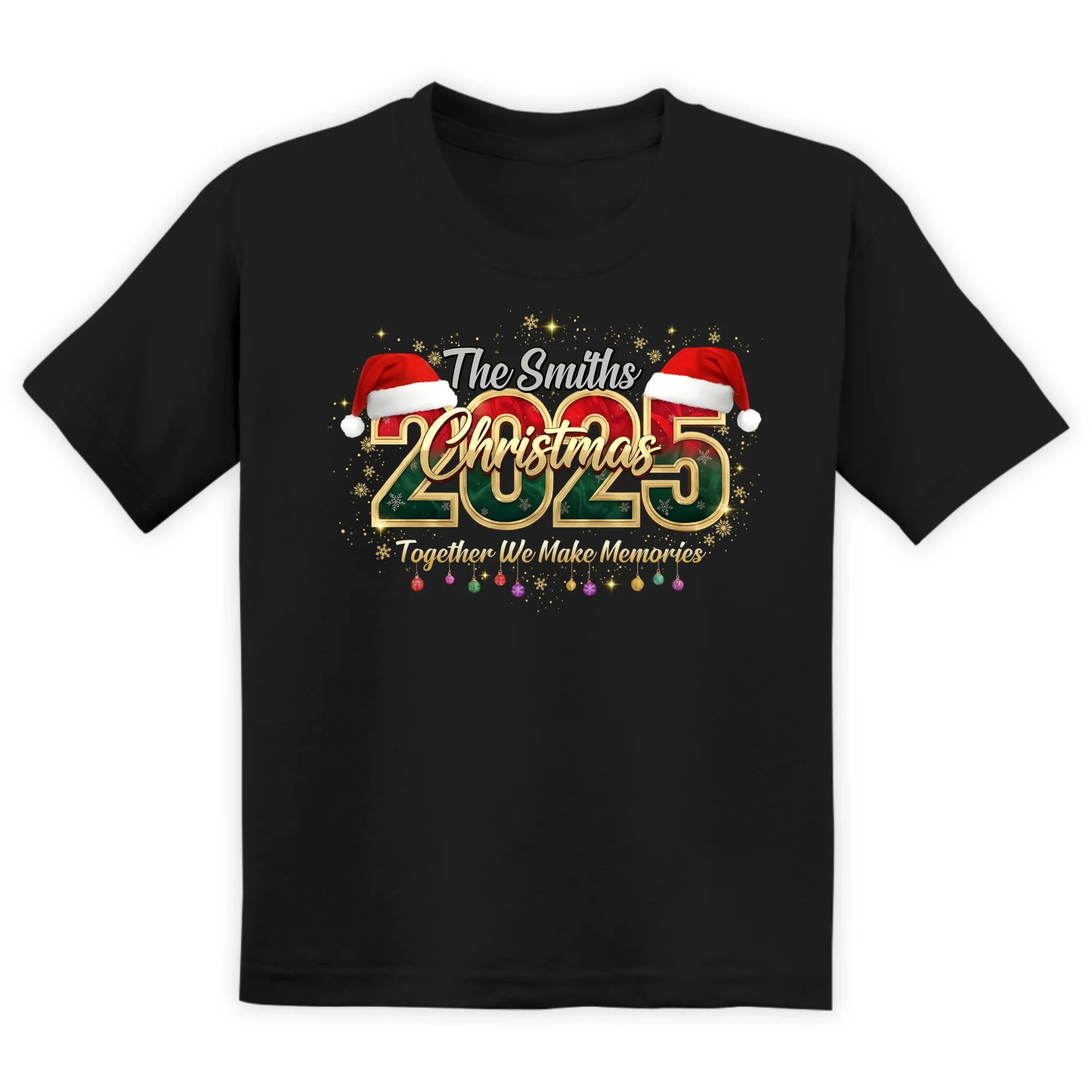 Make Memories Together At This Christmas - Personalized T-shirt, Matching T-shirt For Family, Gift For Family Member