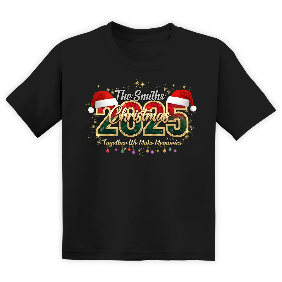 Make Memories Together At This Christmas - Personalized T-shirt, Matching T-shirt For Family, Gift For Family Member