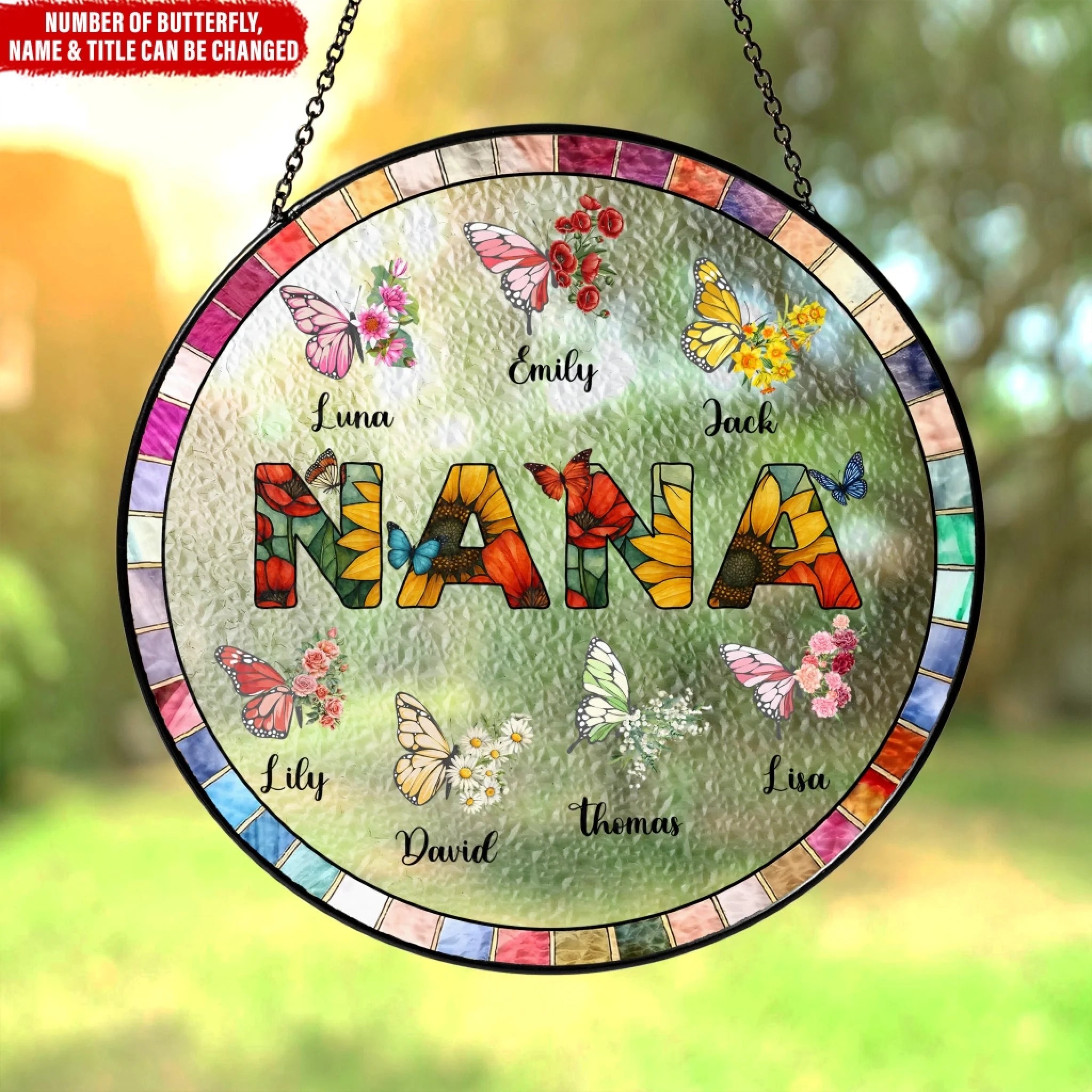 Beautiful Butterflies Surround Nana mk ads