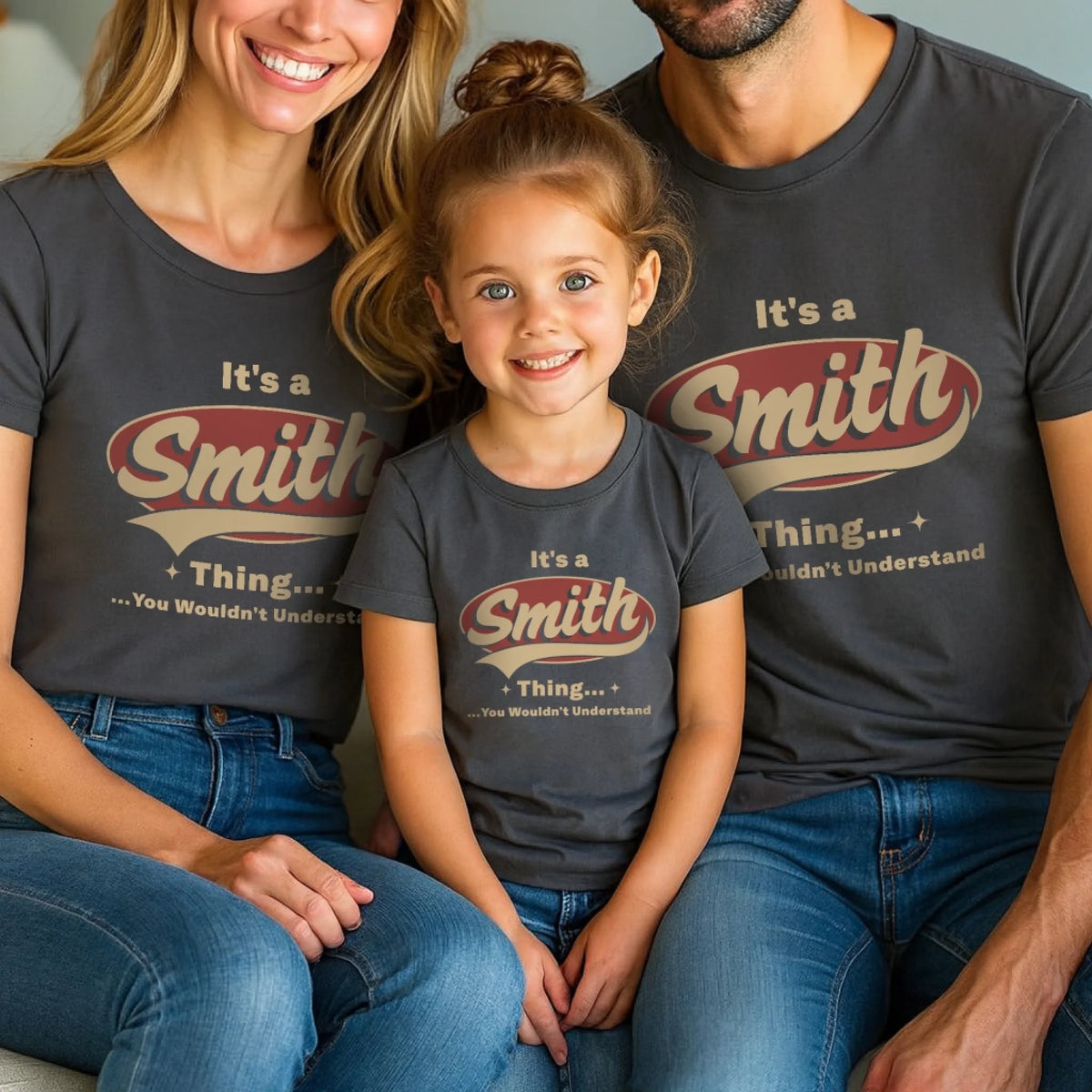 Last Name Retro Funny Family Gift mk 1