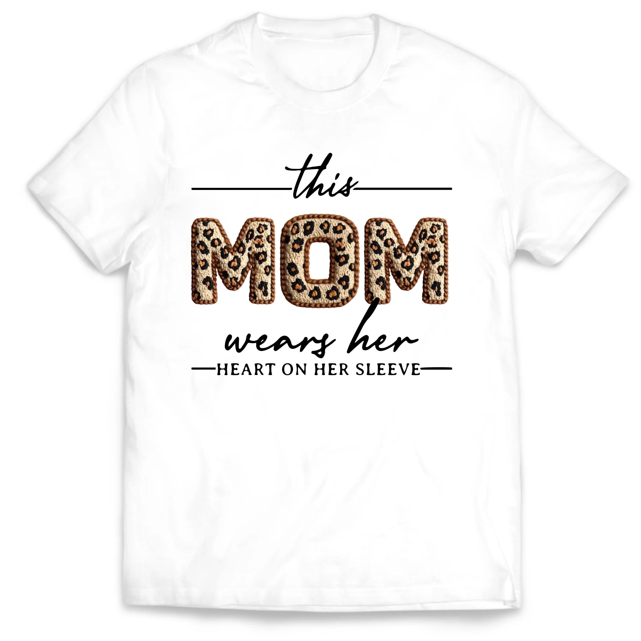 Custom Mom With Kids Name On Sleeve - Personalized Sleeve Print Sweatshirt, Gift For Mom, Grandma