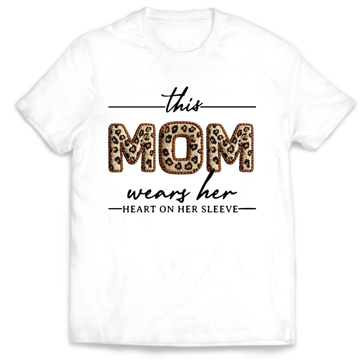 Custom Mom With Kids Name On Sleeve - Personalized Sleeve Print Sweatshirt, Gift For Mom, Grandma