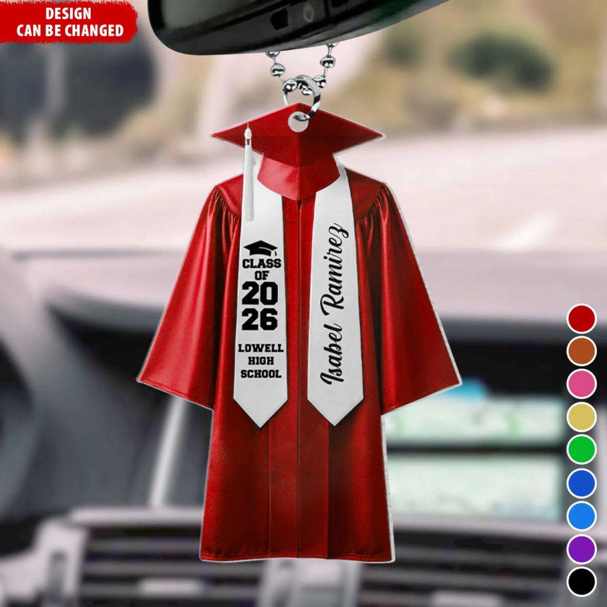 College Graduation Cap & Gown mk ads