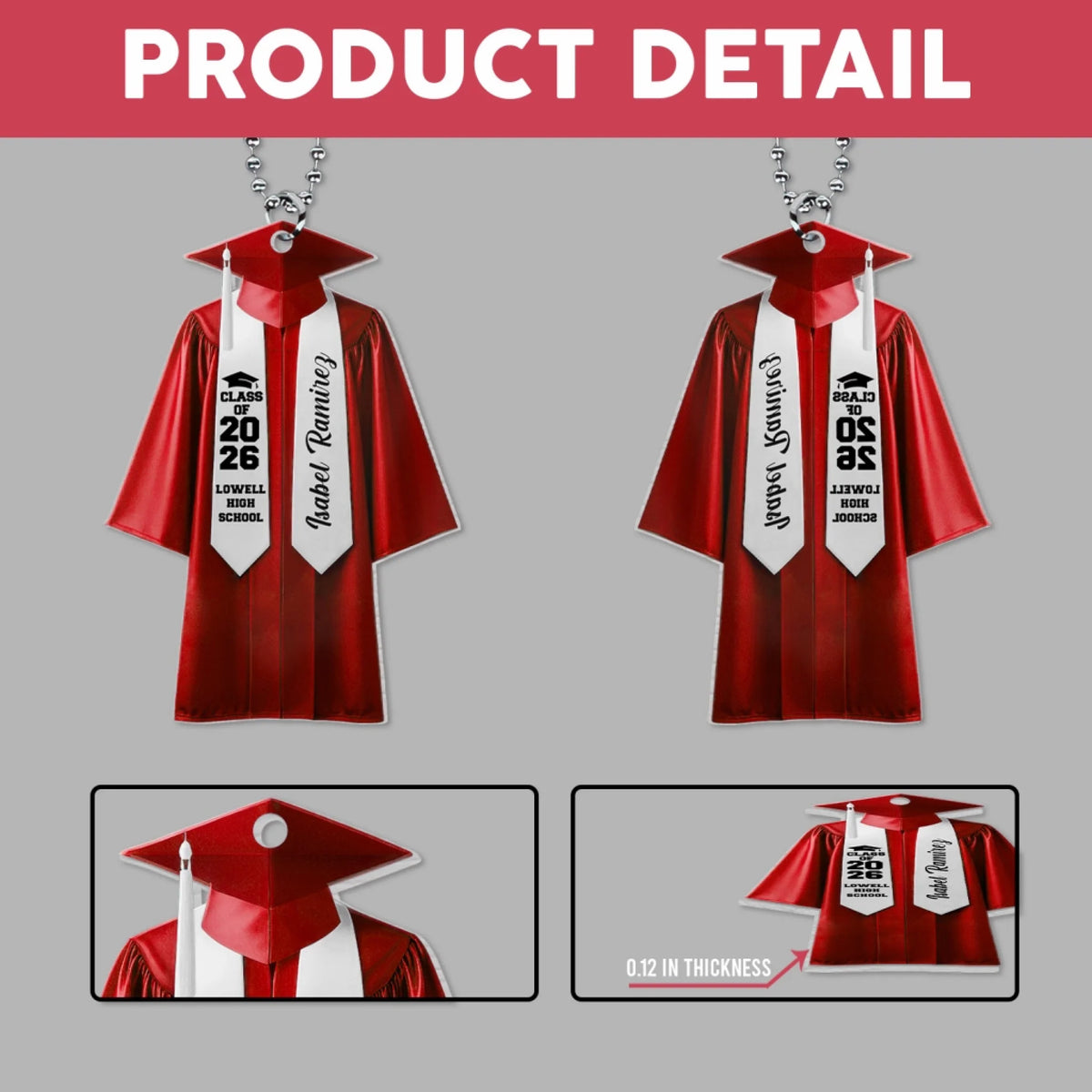 College Graduation Cap & Gown mk 1