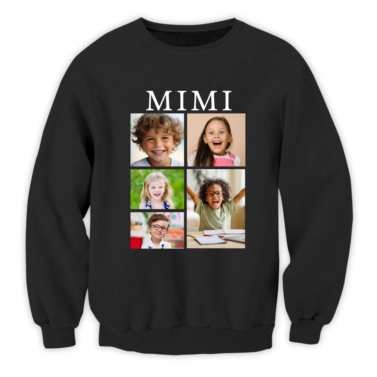 Behind Every Great Grandchild Is A Very Proud Grandma - Personalized T-Shirt, Mom/Grandma Shirt, Custom Photo Family Gift