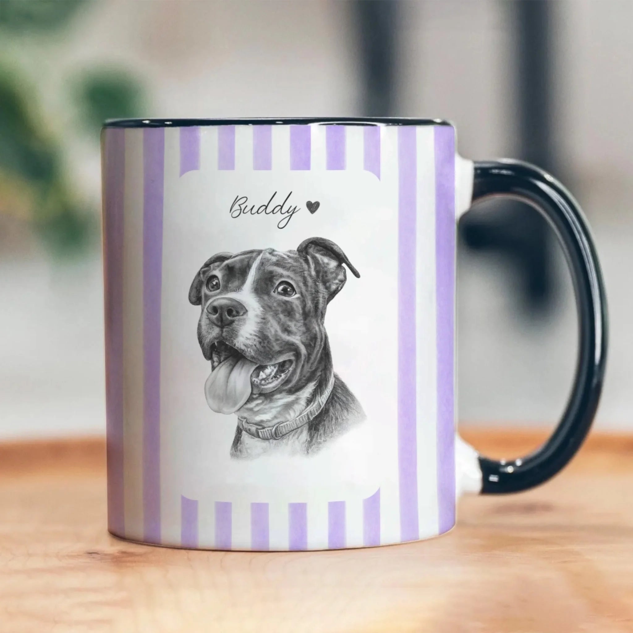 Charcoal Fur Babies Portrait mk 4