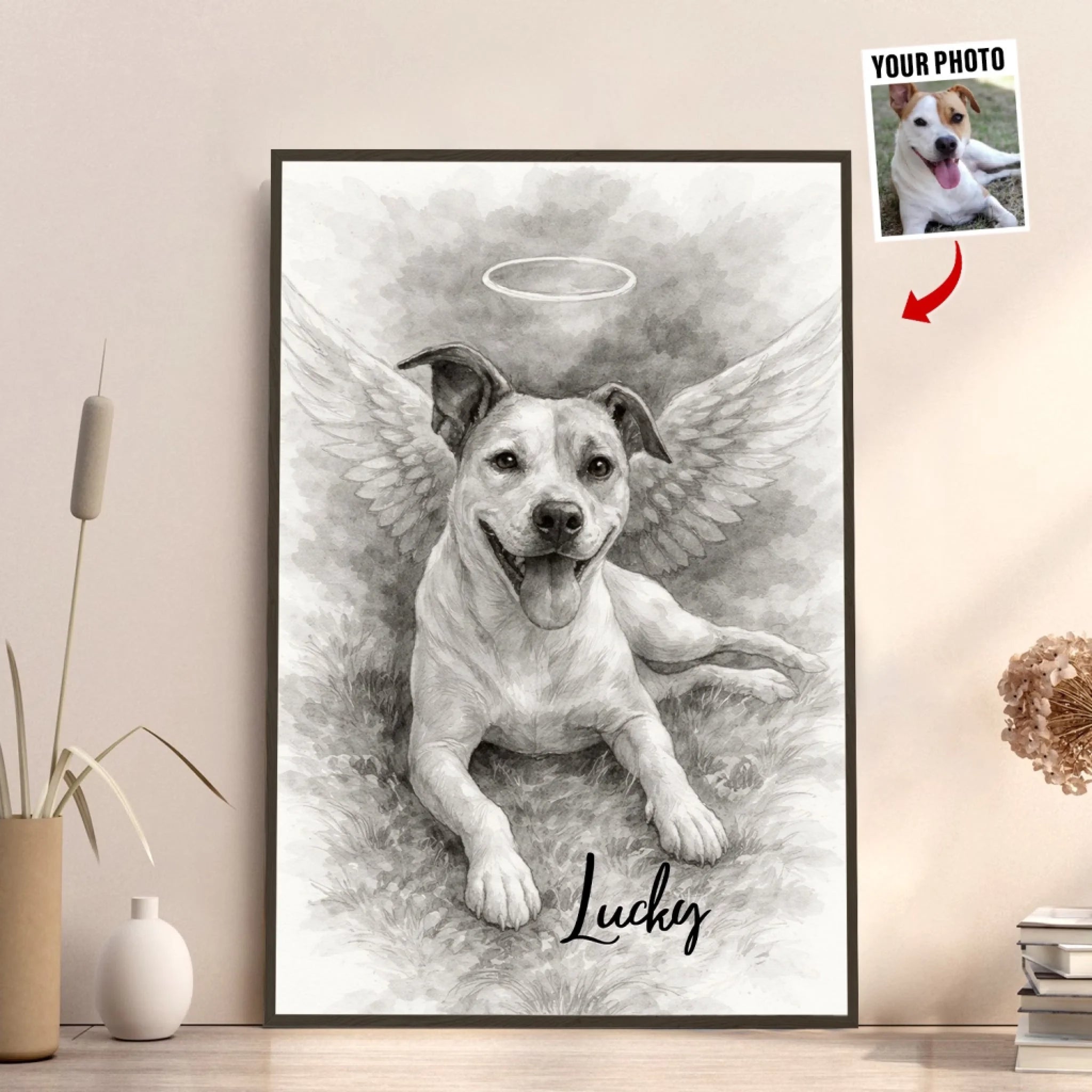 Charcoal Sketch Always in Our Hearts mk 2