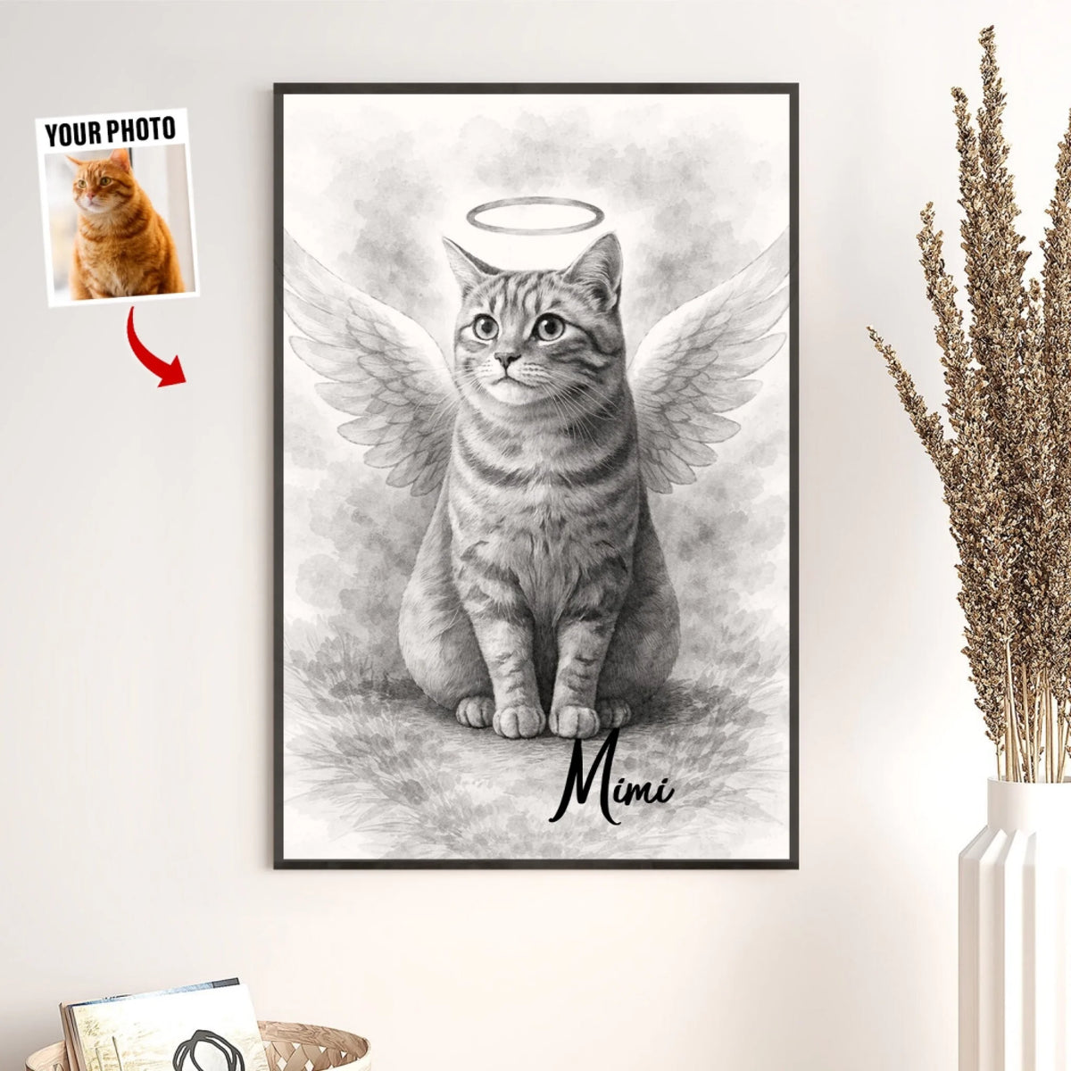 Charcoal Sketch Always in Our Hearts mk 4