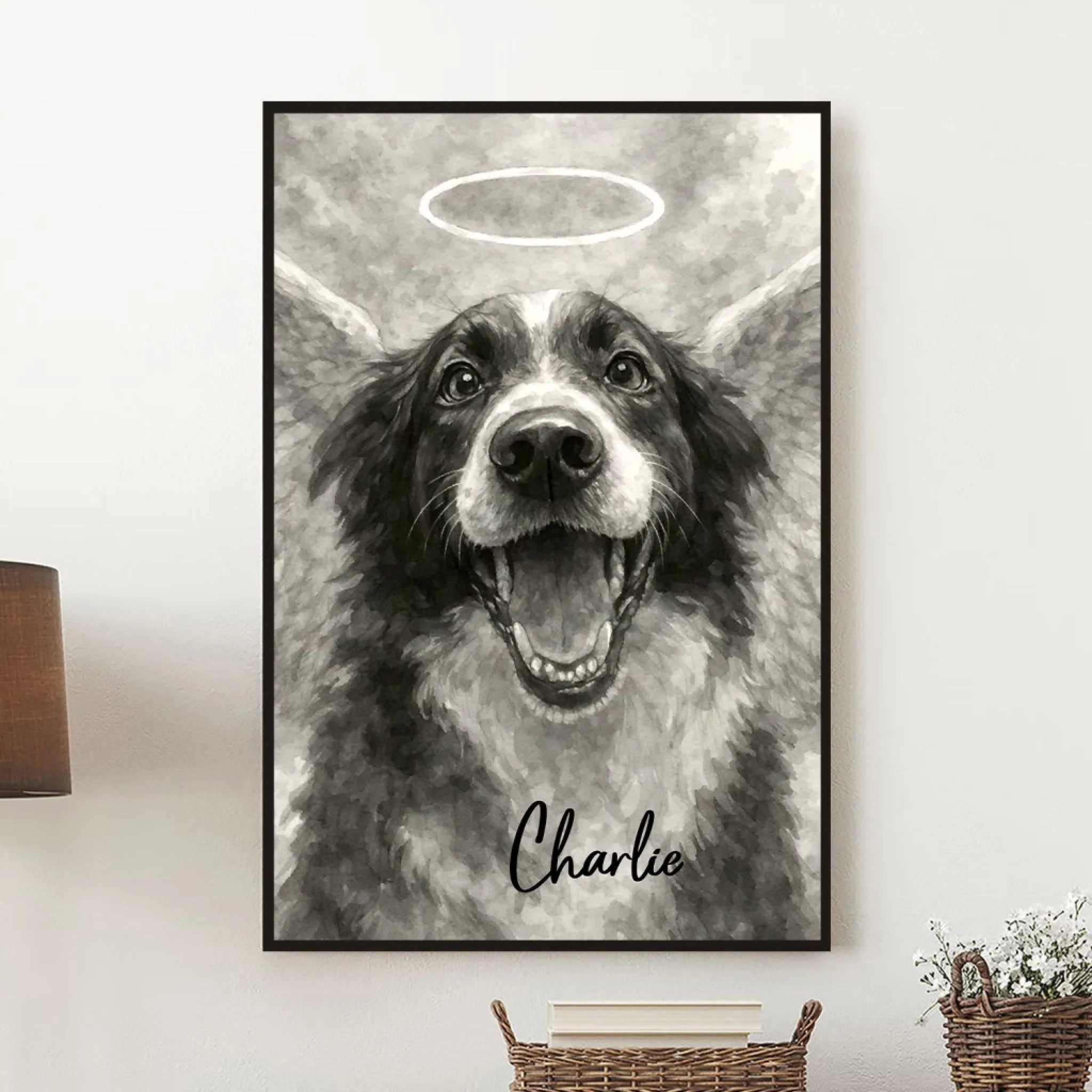 Charcoal Sketch Always in Our Hearts mk 5