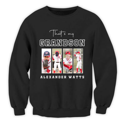Game Day Proud Football Fan - Personalized T-Shirt, Game Day Gift, Proud Football Mom/Grandma Gift