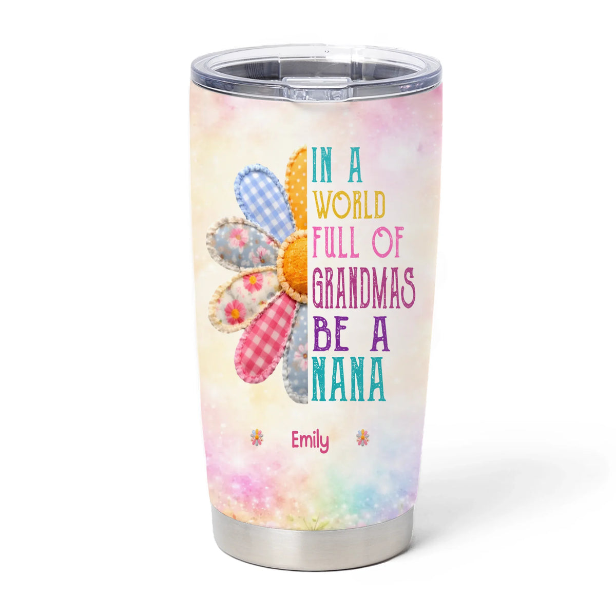 Home Is Where Mom Laughs - Personalized Tumbler, Gift For Grandma/ Mom, Grandkids Make Me Mimi Tumbler