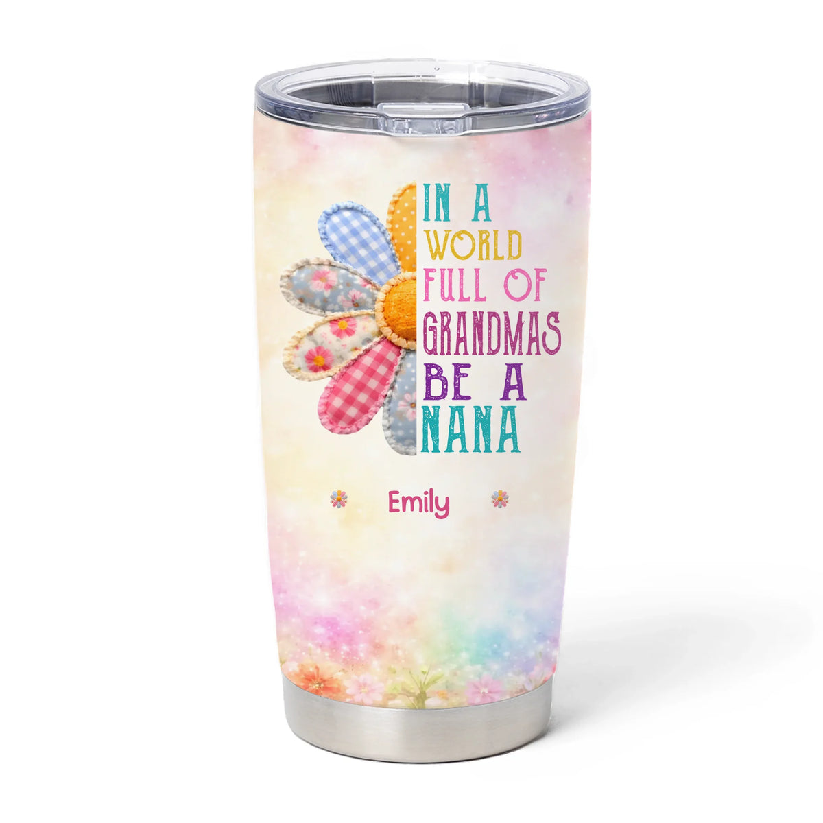 Home Is Where Mom Laughs - Personalized Tumbler, Gift For Grandma/ Mom, Grandkids Make Me Mimi Tumbler
