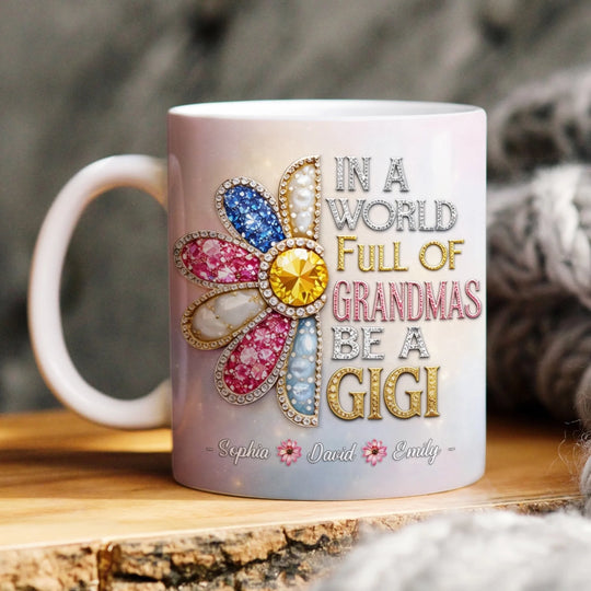 Loved Beyond Measure, Called Mimi - Personalized Mug, Gift For Mom/ Grandma, Grandkids Make Me Mimi Mug Gift