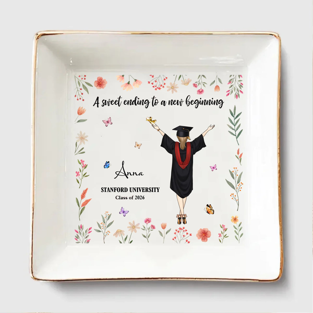 MK JEWELRY DISH