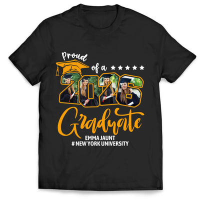 Graduation Proud - Personalized T-Shirt, Gift For Family