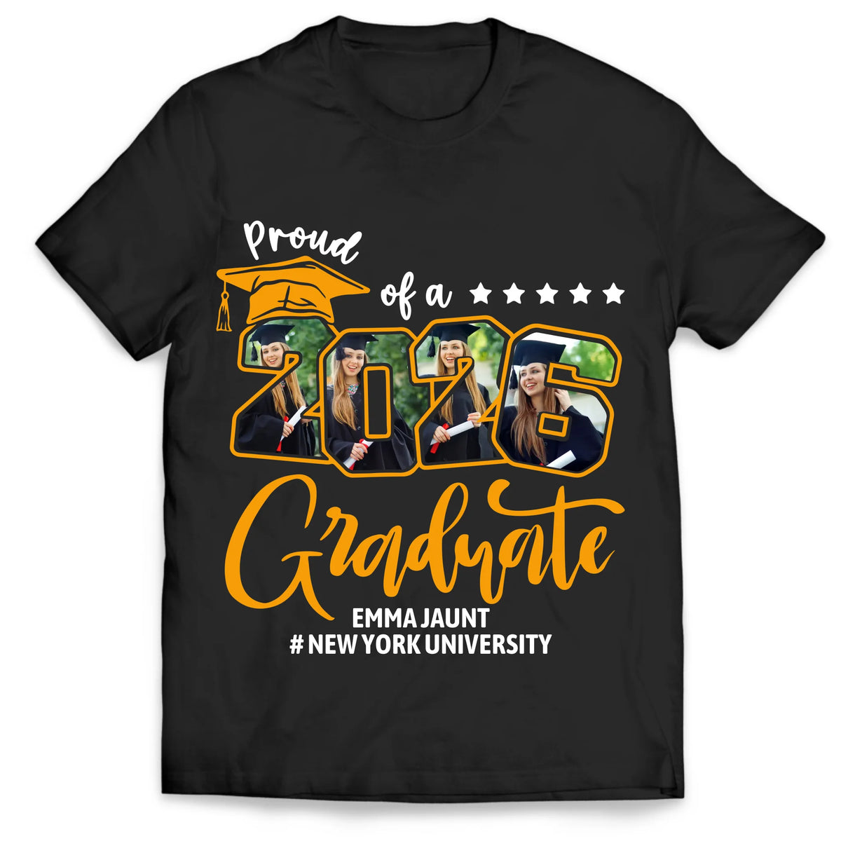 Graduation Proud - Personalized T-Shirt, Gift For Family