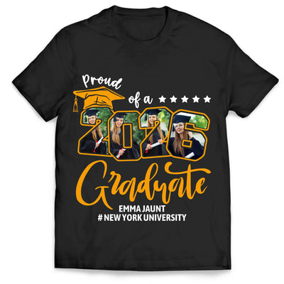 Graduation Proud - Personalized T-Shirt, Gift For Family