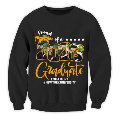 Graduation Proud - Personalized T-Shirt, Gift For Family