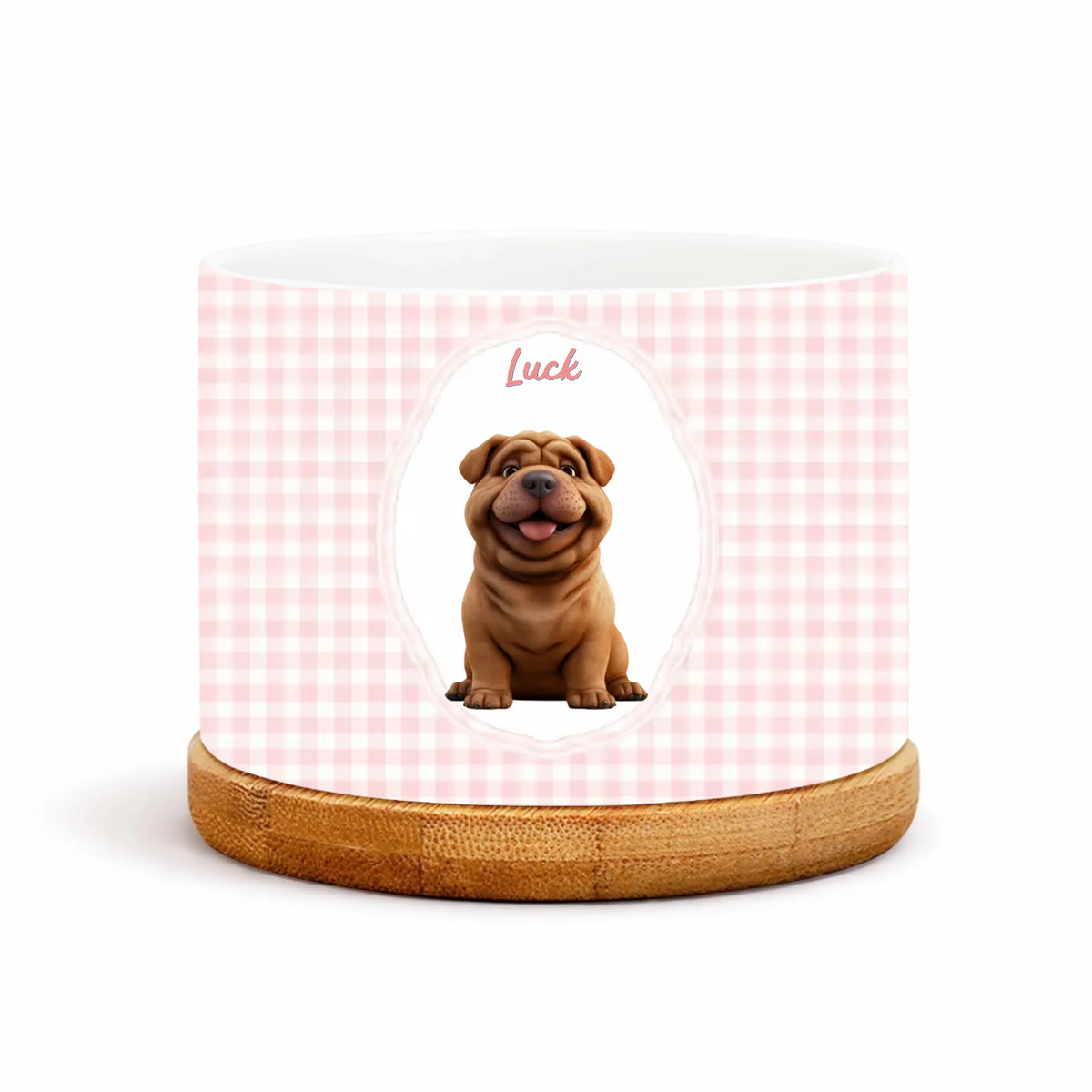 Tiny Paws, Big Love - Personalized Plan Pot, Gift For Pet Lovers, Dog Or Cat Owner Home Decor, Gift For Pet Parents