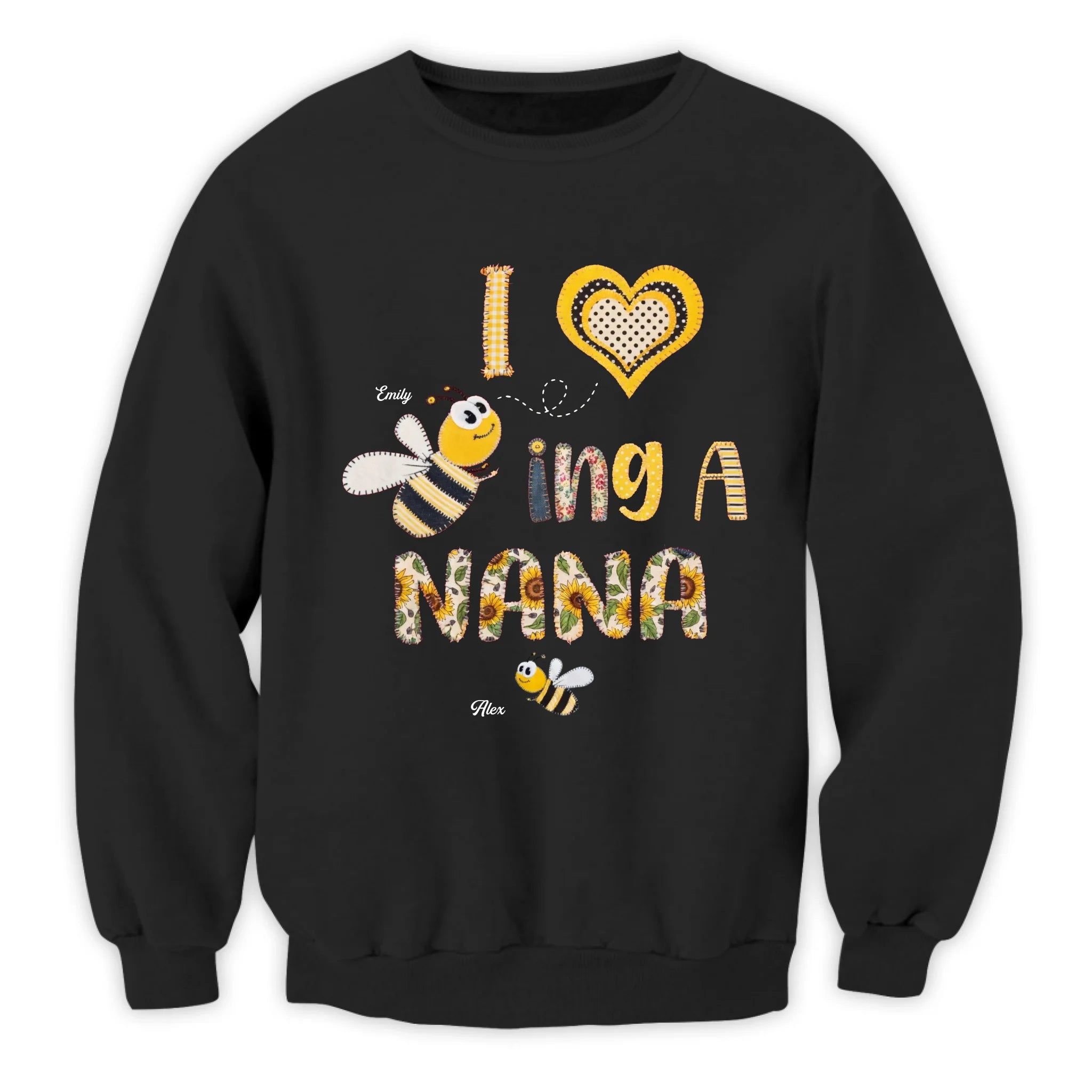 Bee-ing Nana Is My Favorite Thing - Personalized T-shirt, Gift For Grandma, Sweet Nana Gift, Shirt For Mother's Day