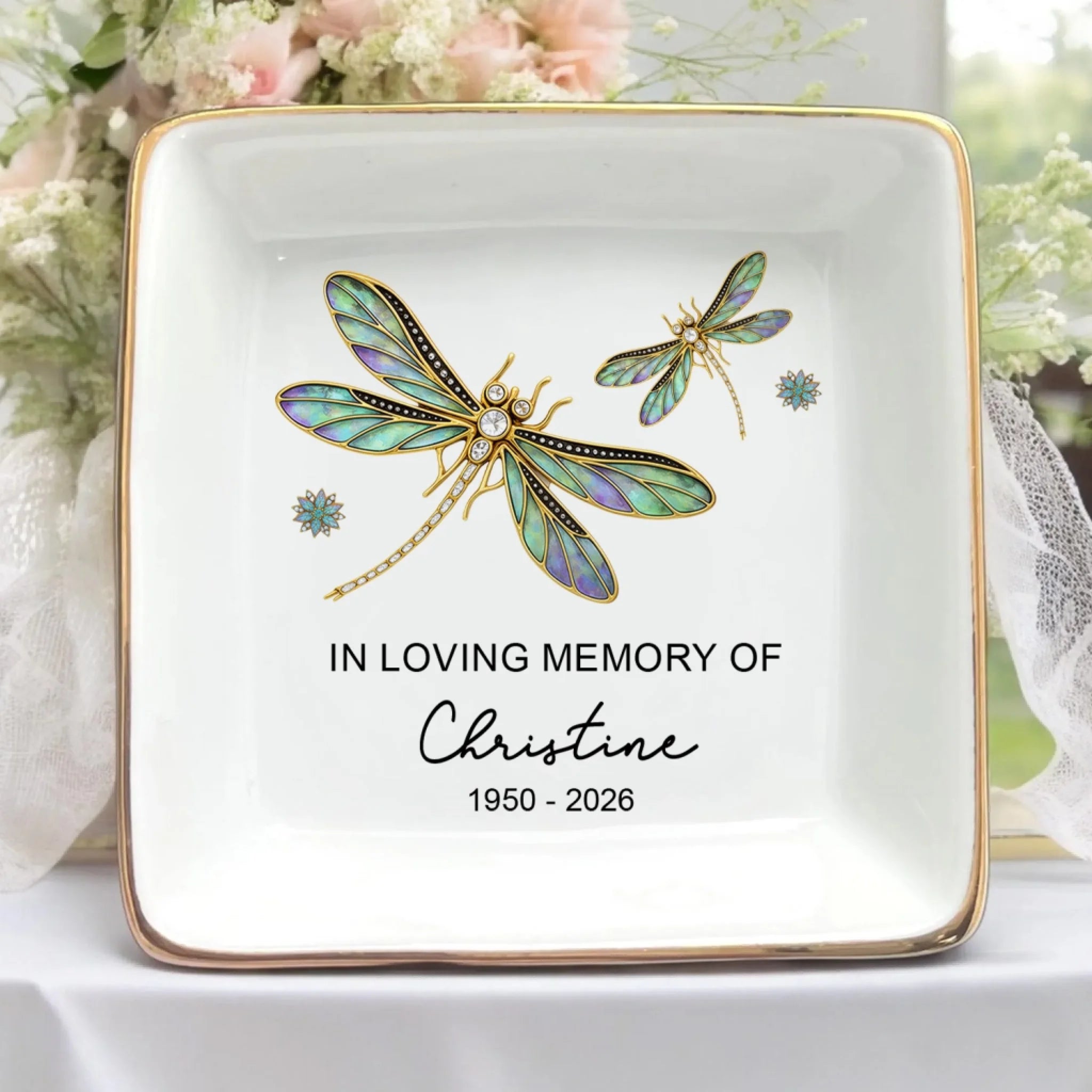 In Loving Memory Dragonfly Memorial mk 2