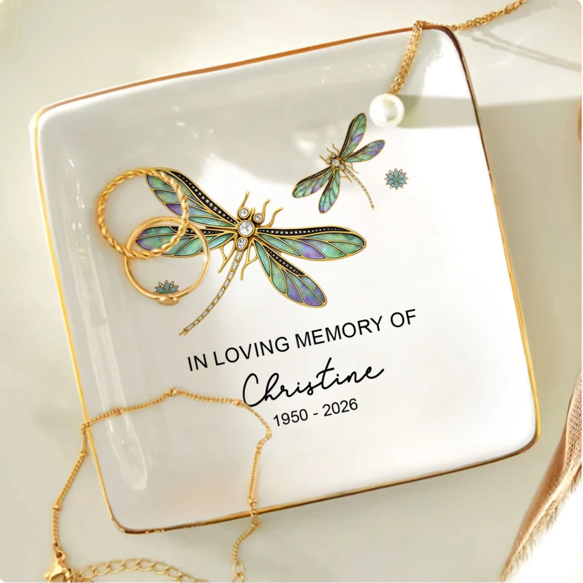 In Loving Memory Dragonfly Memorial mk 1