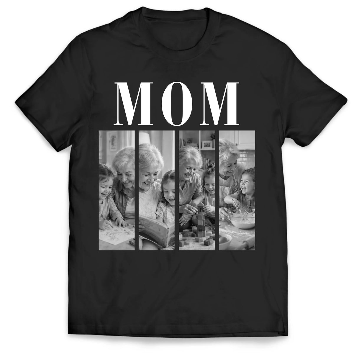Love In Every Moment - Personalized T-Shirt, Gift For Mom, Grandma, Custom Photo Gift, Mother's Day Shirt