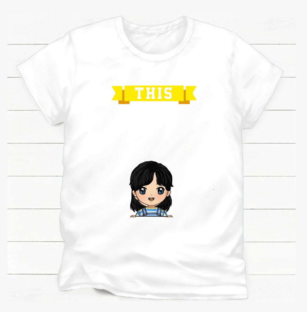 This Is Grandpa Belongs To - Personalized T-shirt