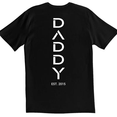Proud Dad And His Mini - Personalized T-Shirt, Gift For Dad, Custom Dad Gift With Kid's Birth Year