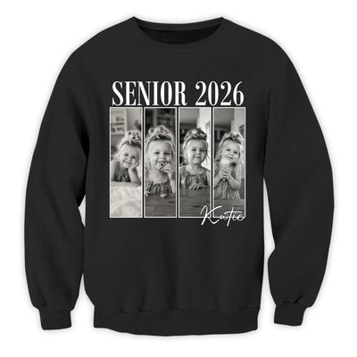 Tiny Moments, Big Memories, Class of 2026 - Personalized T-Shirt, Class Of 2026, Back to School Vintage Photo Shirt