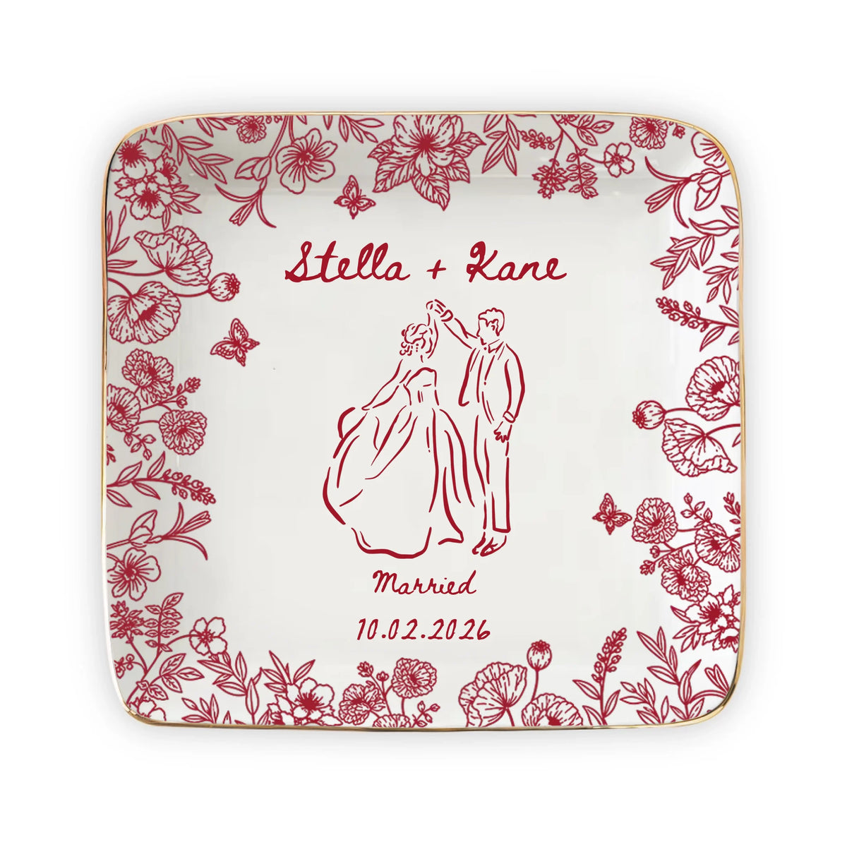 MK JEWELRY DISH