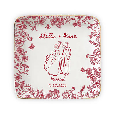MK JEWELRY DISH