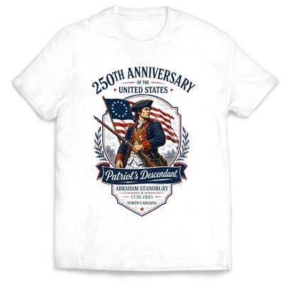 Patriot's Descendant Shirt, 250 Years Shirt, America 250th Shirt, Independence Day
