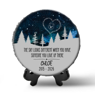 Memorial Sympathy Pet - Personalized Memorial Stone, Custom Loss of Loved One Gift, Bereavement Decoration