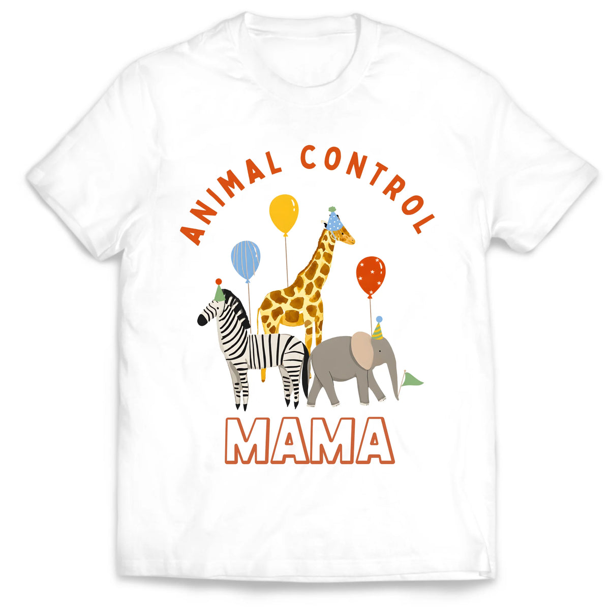 Safari Birthday Family - Personalized T-Shirt, Animal Control Birthday Shirt, Zoo Theme Party Matching, Kids Safari Birthday