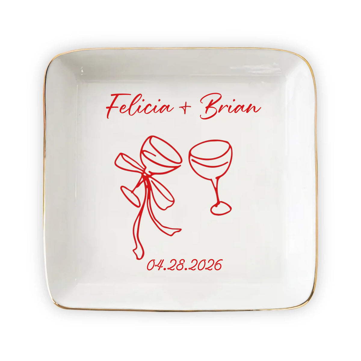 MK JEWELRY DISH