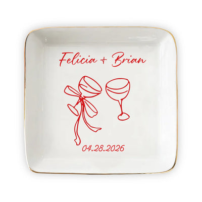 MK JEWELRY DISH