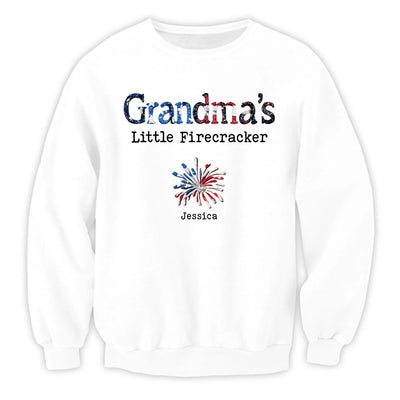 Mimi's Little Firecrackers - Personalized T-Shirt, Gift For Family, Mimi, Grandma Shirt, Happy 4th Of July Gift
