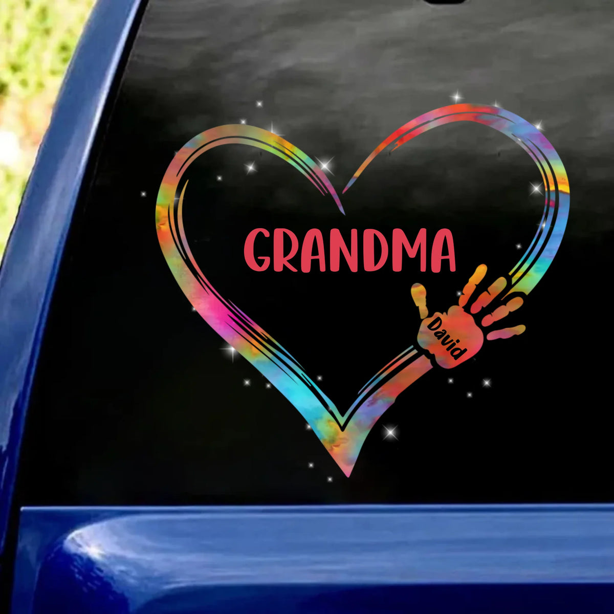Grandma's Little Hands- Personalized Decal, Gift for Grandma/Mom, Mother's Day Gift