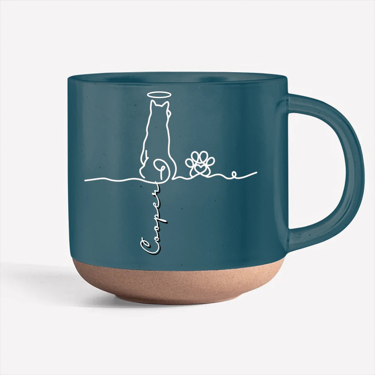 Pottery Mug - navy
