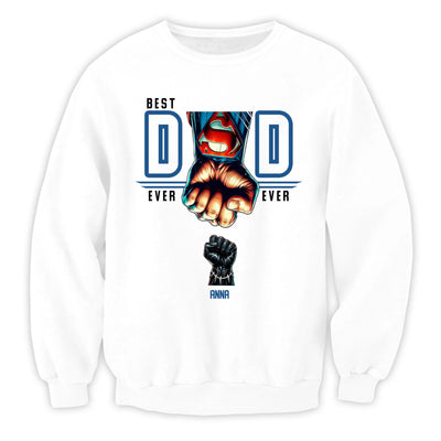 Best Dad Ever Ever - Personalized T-Shirt, Gift For Dad