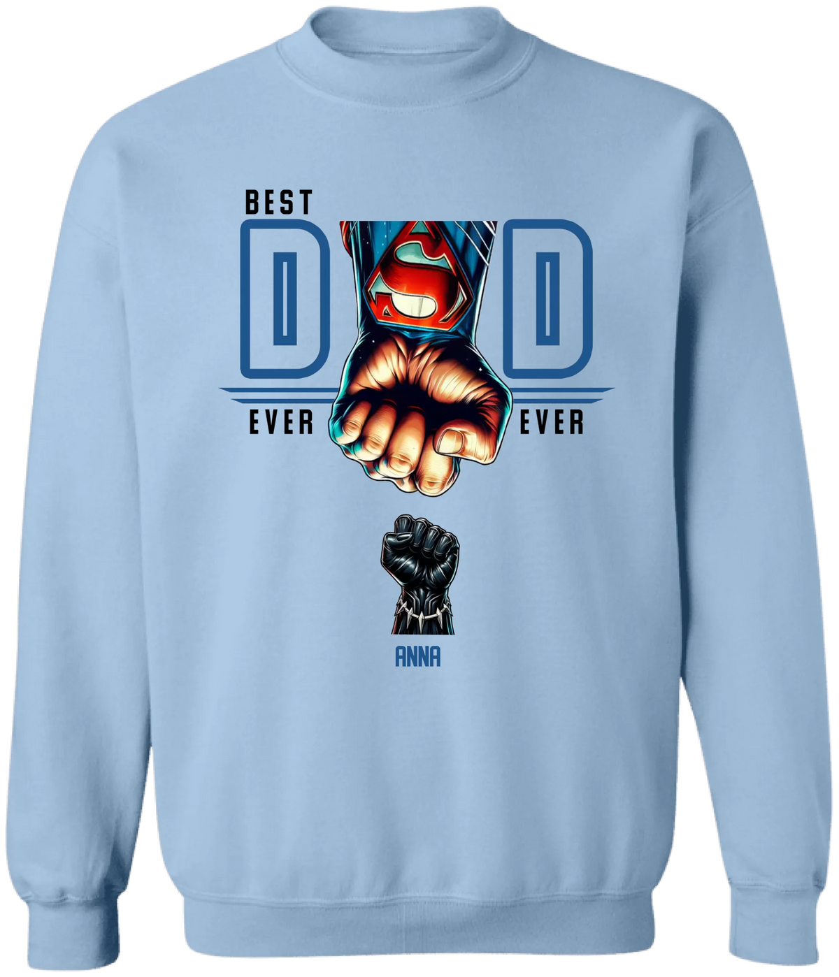 Best Dad Ever Ever - Personalized T-Shirt, Gift For Dad