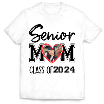 Senior Mom Senior Dad of a Graduation - Personalized T-Shirt, Graduation Mom Shirt - TS246TL