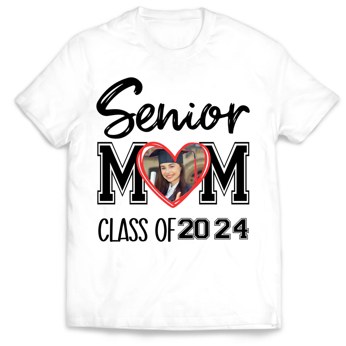 Senior Mom Senior Dad of a Graduation - Personalized T-Shirt, Graduation Mom Shirt - TS246TL