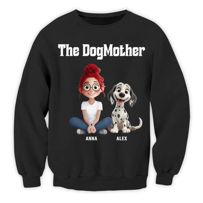 Mom And Dog The DogMother - Personalized T-Shirt, Gift For Dog Lovers - 125TS18AN