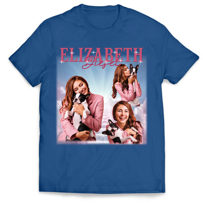 Custom Face Photo And Family Moments - Personalized T-Shirt, Gift For Family, For Pet Lovers - TS1044